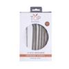 STAINLESS STEEL STRAWS & CLEANING BRUSHES 6PC SET